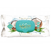 Парфюмированные влажные салфетки "W&W" Tropical 120 шт.