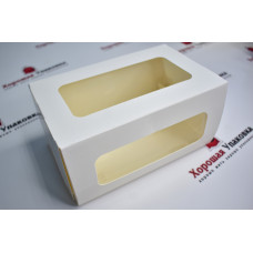 Упаковка с ложементом Cake Roll Two Window White 160*120*100 мм