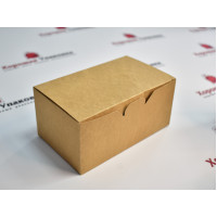 Коробки ECO FAST FOOD BOX L Pure Kraft для наггетсов