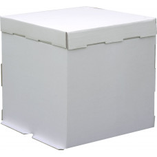 Короб картонный белый COMFORT 300х300х450 мм