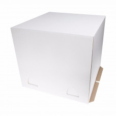 Короб картонный белый STANDARD 300х300х190 мм
