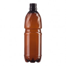 Бутылка ПЭТ с узким горл. с крыш. 1л D=28мм цвет Коричневый (х1/30)