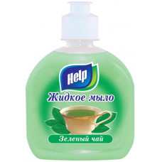 Мыло жидкое "Хелп" 300мл (Зеленый чай) Россия
