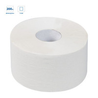 (Т2) Бумага туалетная "Professional", 1 слойн., 200м/рул, цвет натуральный Россия [упаковка]