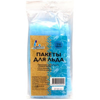 Пакеты для льда Идеал голубые (216 шариков) Россия