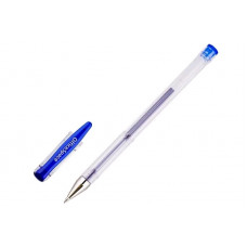 Ручка гелевая, 0,5мм-1 мм (синяя) Китай