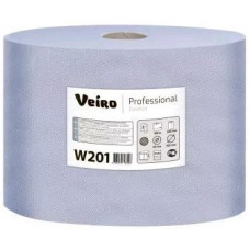 W201 Веиро Протирочная бумага в рулонах "Comfort", 2-х слойн., 350м/рул, синий Россия [упаковка]
