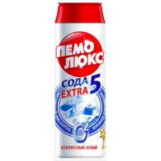 Чистящий порошок "Пемолюкс+сода" 480 гр. (х36) (Ослепительно белый) Россия