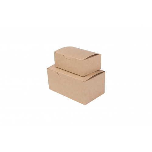 Упаковка ECO FAST FOOD BOX S для наггетсов, куриных крыльев, картофеля фри