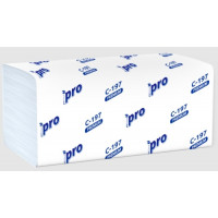 21х22 см (Н3) Полотенца бумажные PRO Tissue (С197) Premium V-сложения 2-сл (200 листов) Россия