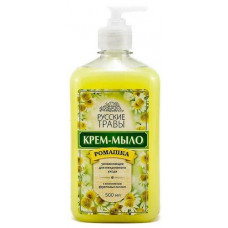 Крем-мыло с дозатором "Русские травы" 500мл (Ромашка) Россия