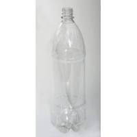 Д=28мм Бутылка ПЭТ 0,5л (х100) без крышки (прозрачная) Россия