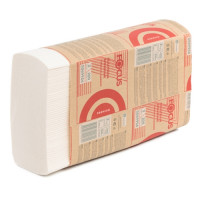 Полотенца бумажные в листах 24х20см Focus Premium 2х слойные, Z сложение, H2, 200 шт. 5069956 (х1/12) [упаковка]