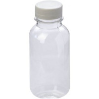 Бутылка ПЭТ с навинчен. крышкой 0,3л, Д=38мм (х200) (прозрачная с белой кр) Россия