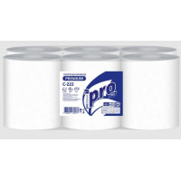 (H1) Полотенца бумажные в рулонах PRO Tissue (С222) 2-сл 150 м Россия [упаковка]
