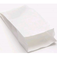 Пакет бумажный с плоским дном 90х40х205мм 40г/м2 Подпергамент цвет Белый (х100/1600)