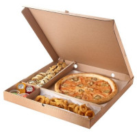 Перегородка в коробку для пиццы 400х400х40мм профиль Т-22 В 4 секции, КТК (х100)