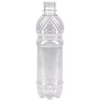 Д=28мм Бутылка без крышки ПЭТ 1л ЕП (х70) (прозрачная) Россия