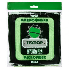 40х40см Салфетка Мега ТЕКСТОП (х1/100) микрофибра (зеленая) Китай