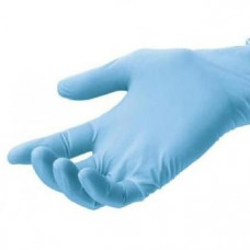 Перчатки смотровые нитрил. неопудр. 10% (L голубой) Малайзия