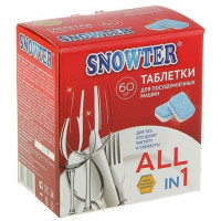 Таблетки для посудомоечных машин "Сноутер", 60 шт/упак (х4) Россия