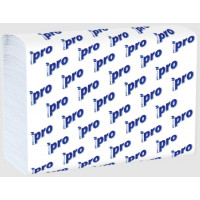 21х23 см (Н2) Полотенца бумажные PRO Tissue (С-196) Z-сложения 2-сл (190 листов) Россия [упаковка]