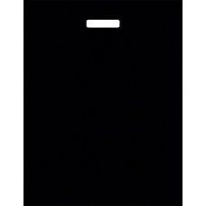 Пакет ПЭ с вырубной ручкой 44х57см (80) (Черный) Прорубной Тико (х50/250)