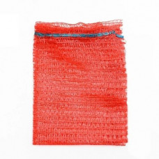 Сетка-мешок 60х40см (Красный) с завязками, до 20кг (х100/2000)