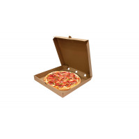 Коробки ECO PIZZA 400 Pure Kraft для пиццы