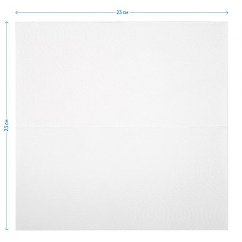Полотенца бумажные лист. OfficeClean Professional(V-сл) (Н3), 2-слойные, 200л/пач, 23*23см, белые (120 листов) Россия [упаковка]