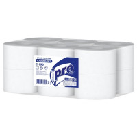 Туалетная бумага 1 слойная метраж 200 PRO Tissue T2 С-190 (х1/12) [упаковка]