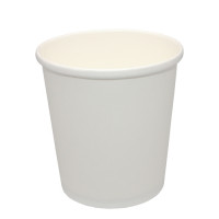 Контейнер бумажный круглый для супа 375мл D=90мм цвет Белый (х30/360)