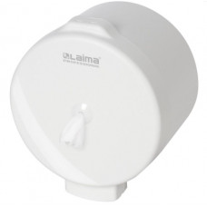 Диспенсер для туалетной бумаги в рулонах LAIMA PROFESSIONAL ORIGINAL (Система T8), белый, ABS-пластик цвет Белый Турция