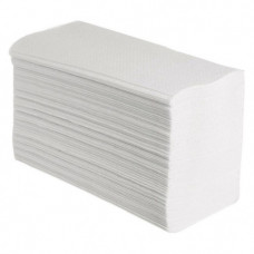 Полотенца бумажные в листах 22х21см PRO Tissue E 1 слойные, V сложение, H3, 250 шт. С395 (х1/20) [упаковка]
