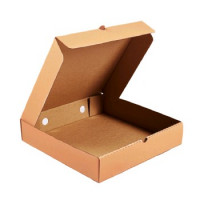 300х300х60 Картонная коробка для пирога бур/бур (D=25-30см) Россия