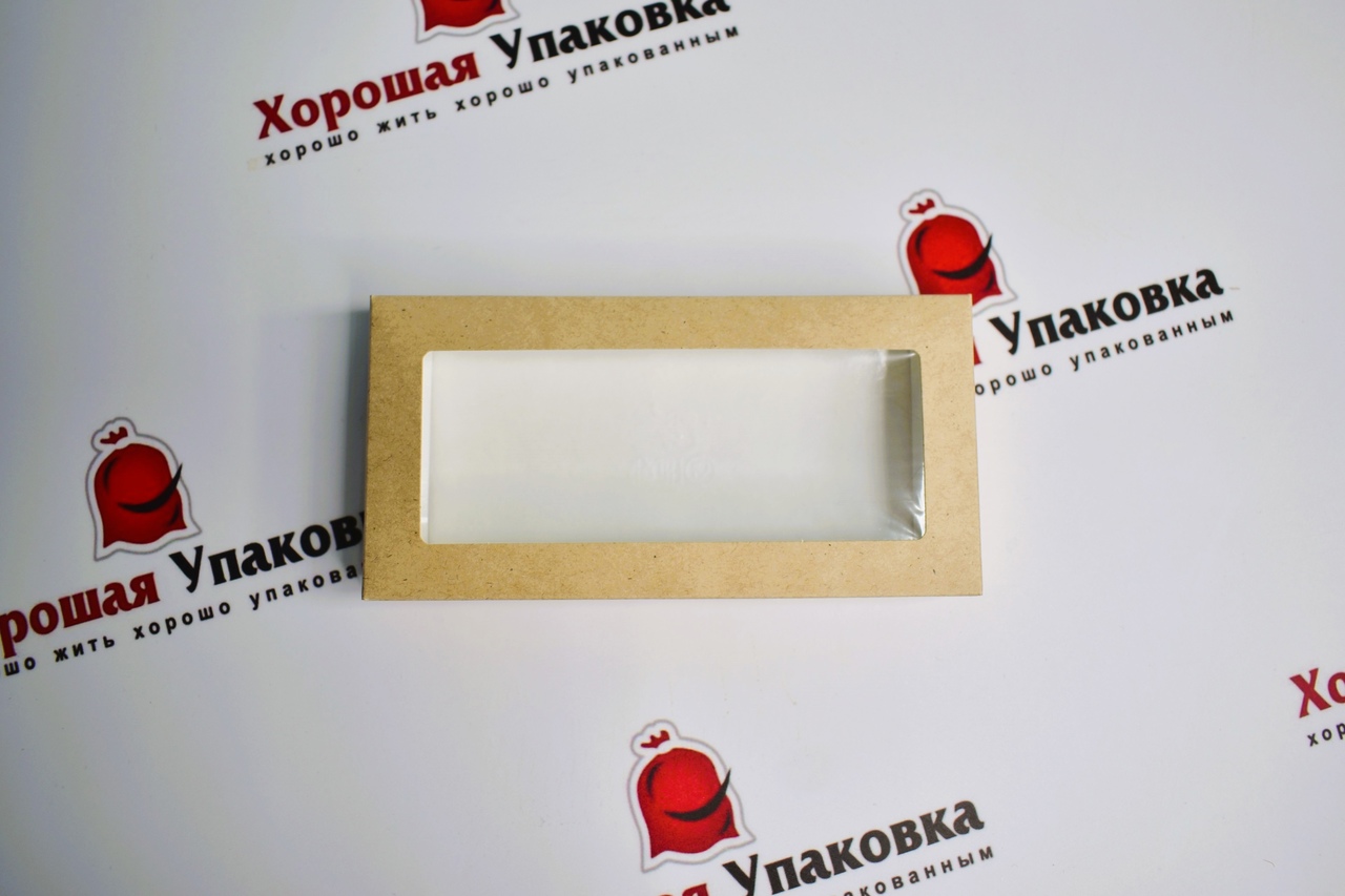 Упаковка Choco I Window Kraft 160*80*15 мм