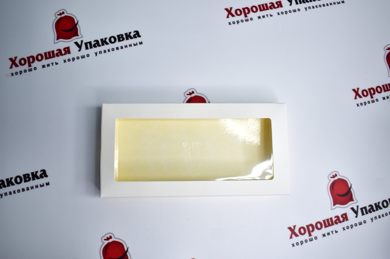 Упаковка Chocolate Window White 160*80*15 мм