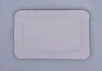13х20 Тарелка картон супер белая (х2000) первый сорт Россия