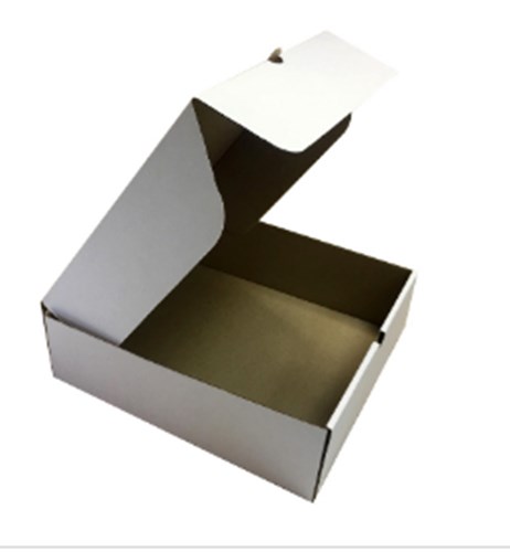 280х280х85 Картонная коробка для пирога (Д25-28см) (МГК) (бел/бур) Россия