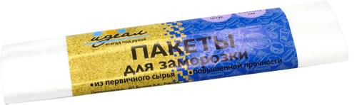 20х30 Пакеты для заморозки "Идеал" с печатью 30шт/рул (1,5 литра) Россия