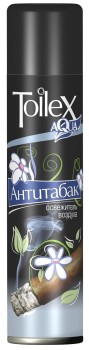 Освежитель воздуха 300 мл "Тойлекс Аква" (х24) (Антитабак) Россия