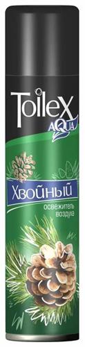 Освежитель воздуха 300 мл "Тойлекс Аква" (х24) (Хвойный) Россия