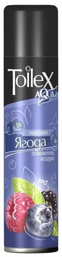 Освежитель воздуха 300 мл "Тойлекс Аква" (х24) (Лесная ягода) Россия