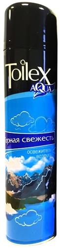 Освежитель воздуха 300 мл "Тойлекс Аква" (х24) (Горная свежесть) Россия