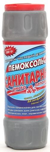 Чист. средство "Пемоксоль-Санитарный" (с хлором) 500 гр (х20) Россия