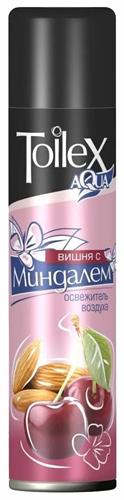 Освежитель воздуха 300 мл "Тойлекс Аква" (х24) (Вишня с миндалем) Россия