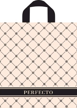 Пакет ПЭ с петлевой ручкой 31х35+3 (95) Тико (Перфекто карамель) Россия