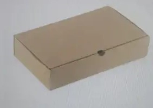 250х150х60мм Коробка для римской пиццы бур/бур Россия