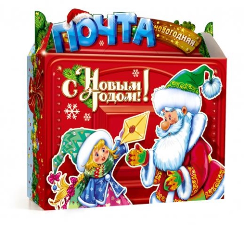 260х70х185 1400 г Коробка НГ из картона х100 (Новогоднее желание) Россия
