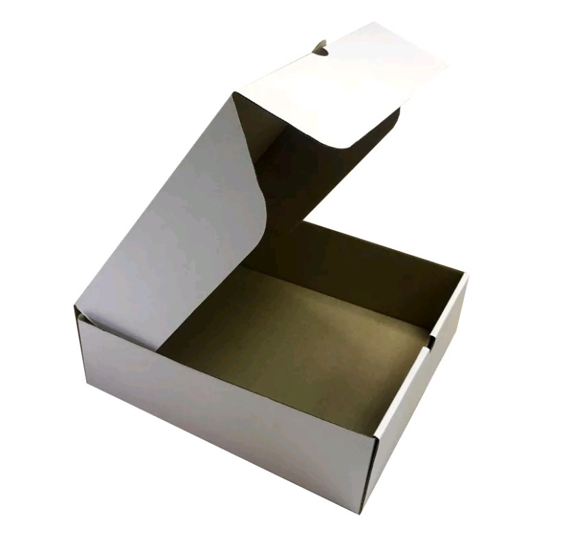 280х280х70 Картонная коробка для пирога (Д28) (МГК) (бел/бур) Россия